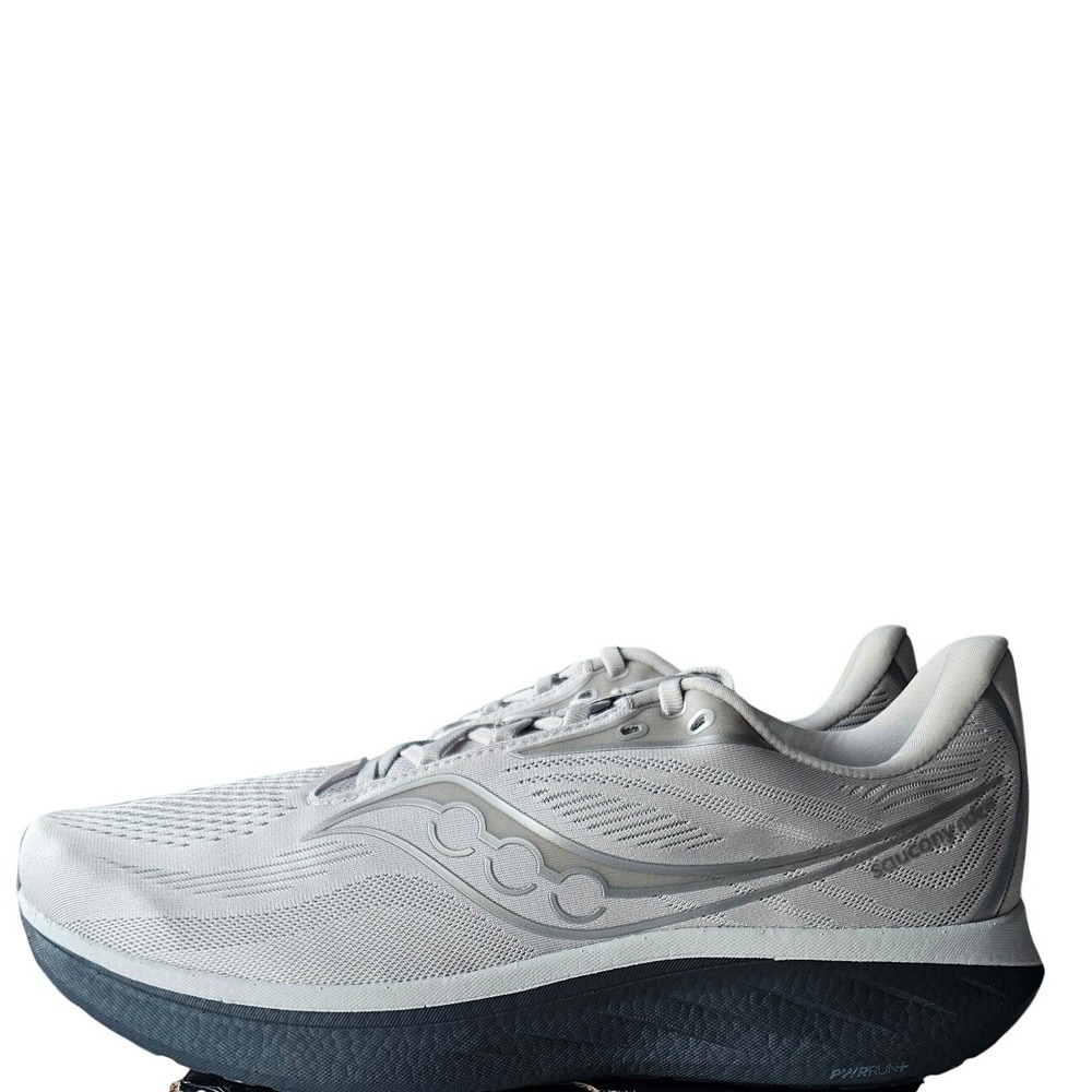 Saucony Ride 18 Mens Running Shoes Cloud Shadow Grey S21000-103 Size 14